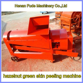 China Hazelnut green skin peeling machine supplier